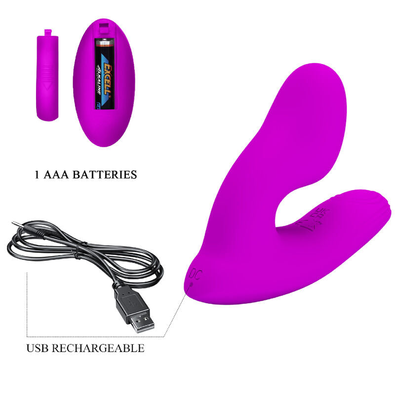 Pretty Love - Melvin Klitorismassager mit Fernbedienung