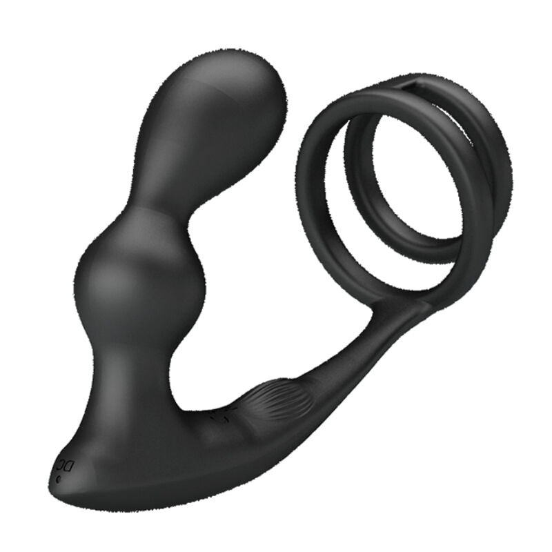 Pretty Love - Marshall Penisring mit Vibratorischem Analplug mit Fernbedienung