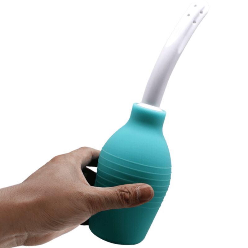 Mr Play - Anal-Birne-Blaue Gummi-Dusche
