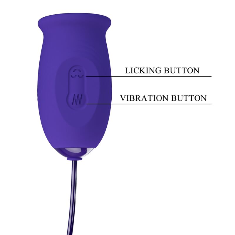 Pretty Love - Daisy Youth Violet Wiederaufladbarer Vibrator-Stimulator