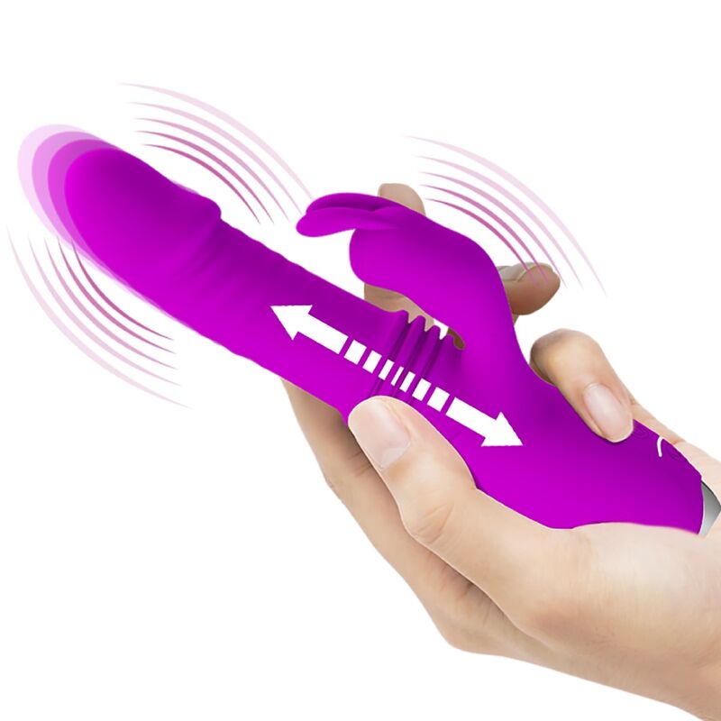 Pretty Love - Dorothy Purple Wiederaufladbarer Kaninchenvibrator