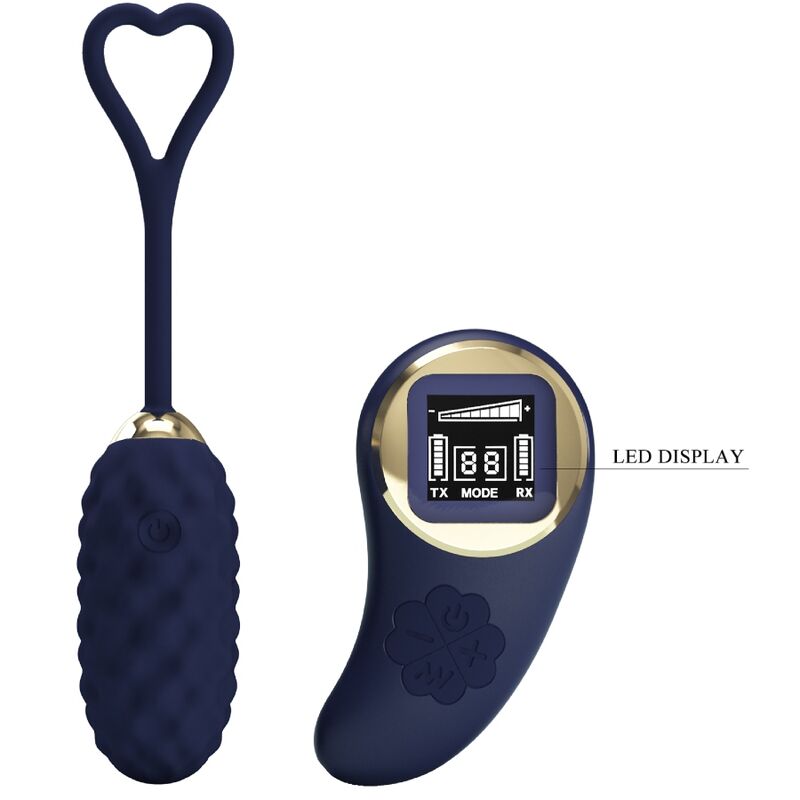 Pretty Love - Vivian Blue Vibrations-Ei mit Fernbedienung