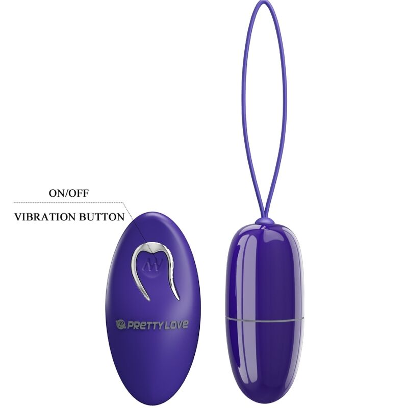 Pretty Love - Selkie Youth Mini Vibrierendes Ei Violet Fernbedienung