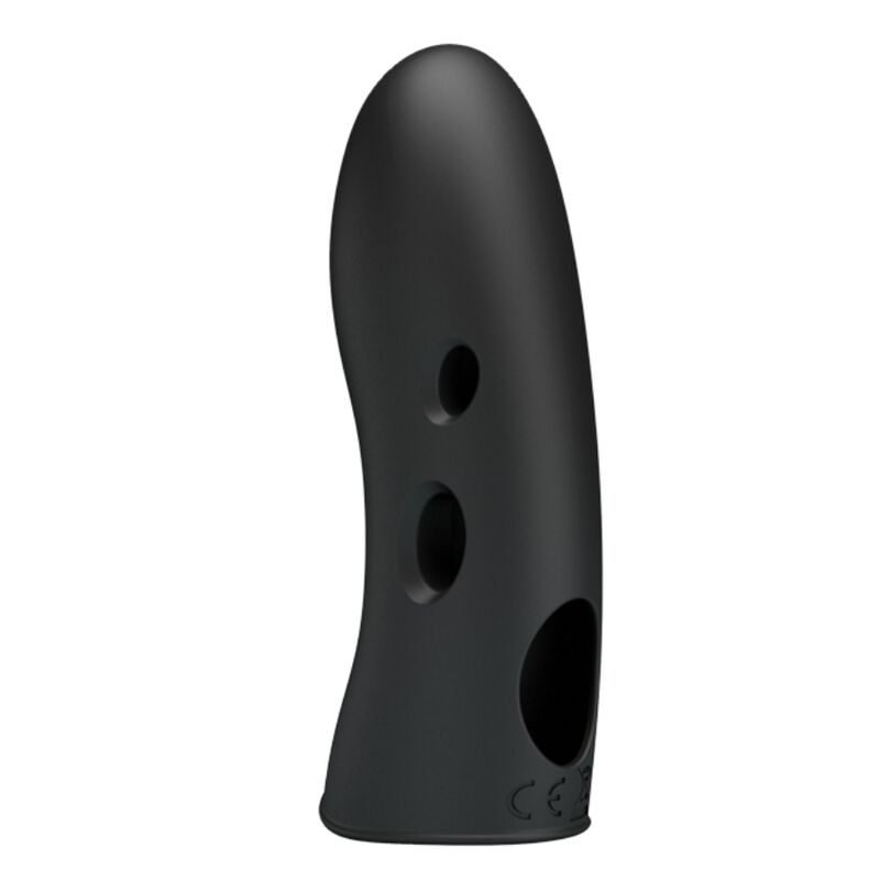 Pretty Love - Marico Schwarze Elektrostimulator-Fingerhülle