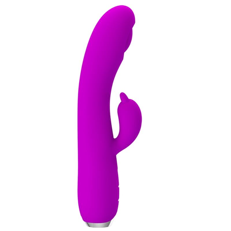 Pretty Love - Regina Wiederaufladbarer Vibrator-Sauggel Lila