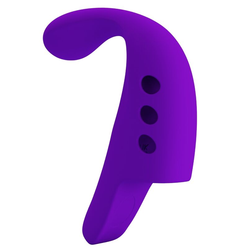 Pretty Love - Gorgon Purple Wiederaufladbarer Fingervibrator