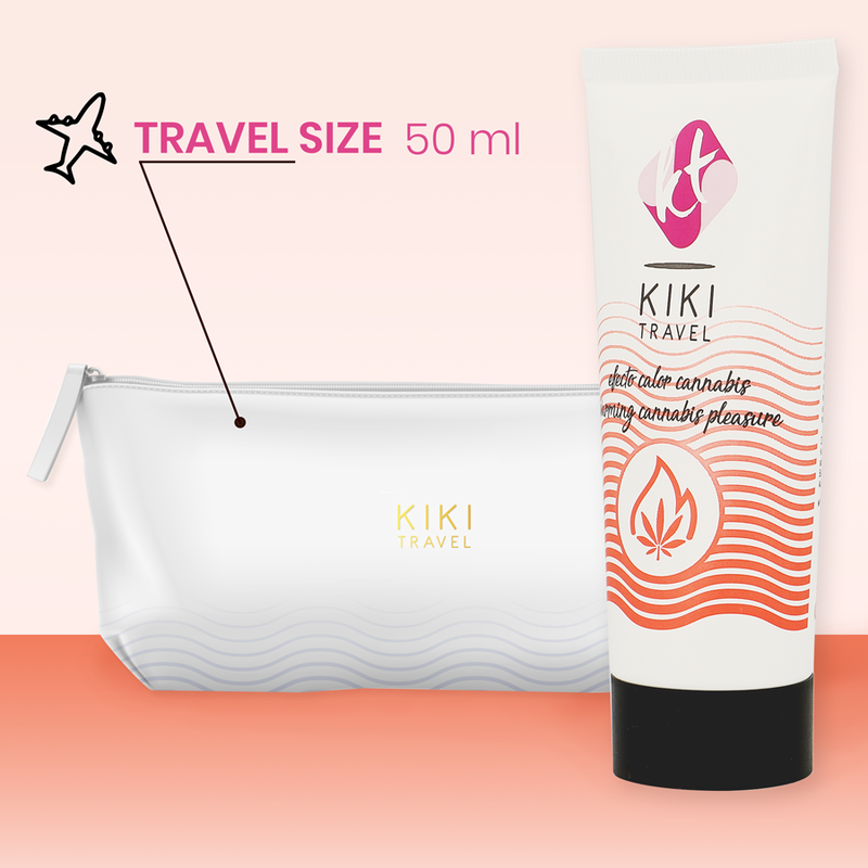 Kikí Travel - Cannabis Heisses Effekt-Gleitmittel 50 ml
