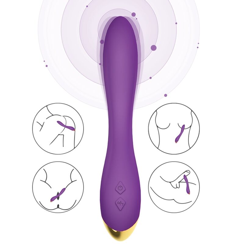 Armony - Flamingo Vibrator Multiposition Lila
