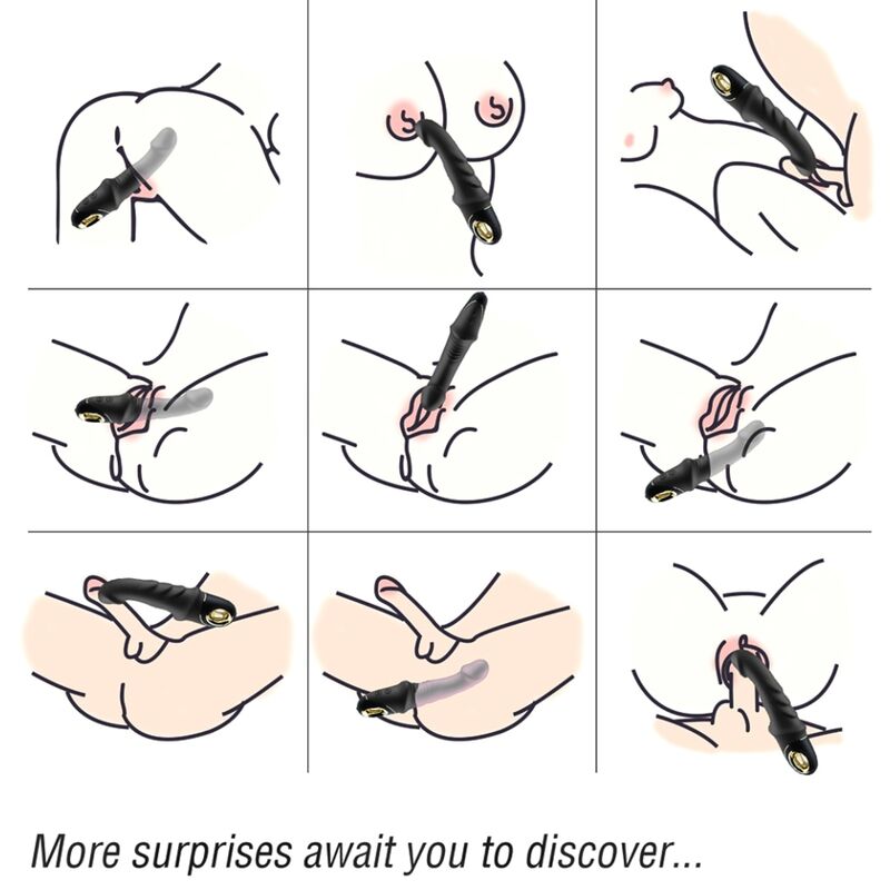 Armony - Joyblade Dildo Vibrator Rotator Schwarz