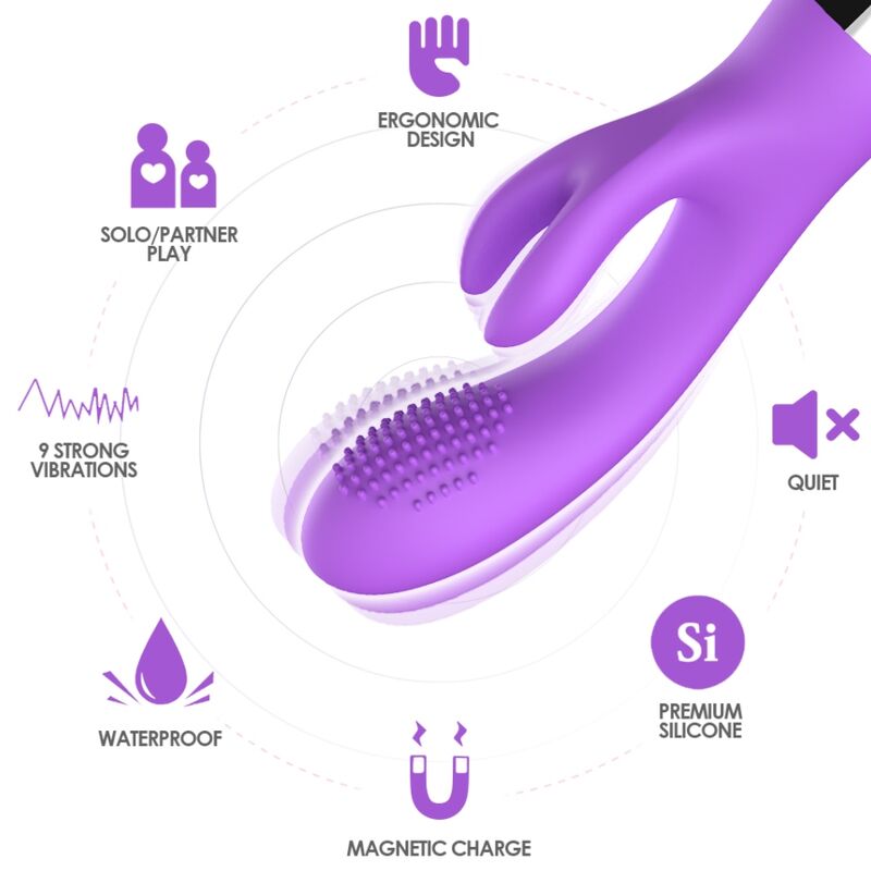 Armony - Vibrator Kaninchen Lila