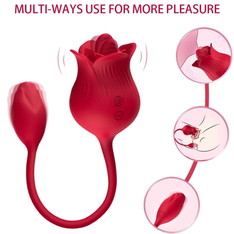 Armony - Rosa Vibrator mit Cola Rot