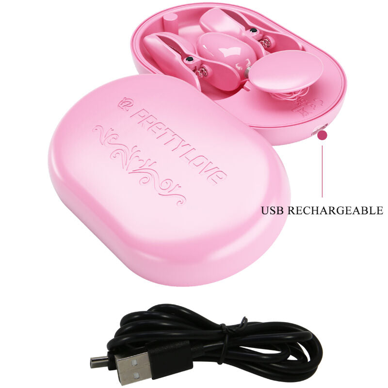 Pretty Love - Überraschungsbox Rosa Elektrostimulationspinzette