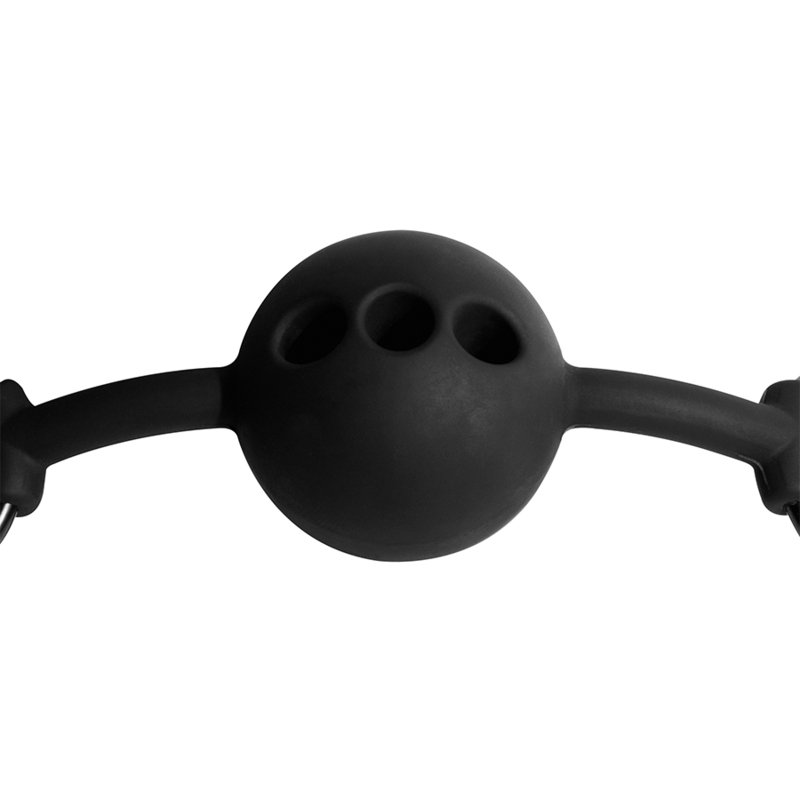 Fetish Submissive Bondage - Atmungsaktiver Ballknopf aus Silikon