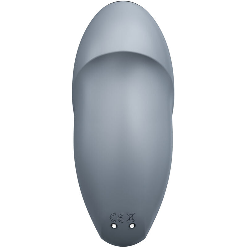 Satisfyer - Tap & Climax 1 Auflegvibrator Grau