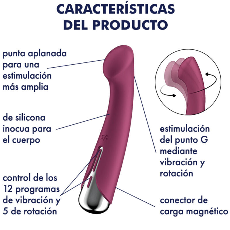 Satisfyer - Spinning g-Sport 1 Rotator Vibrator Rot