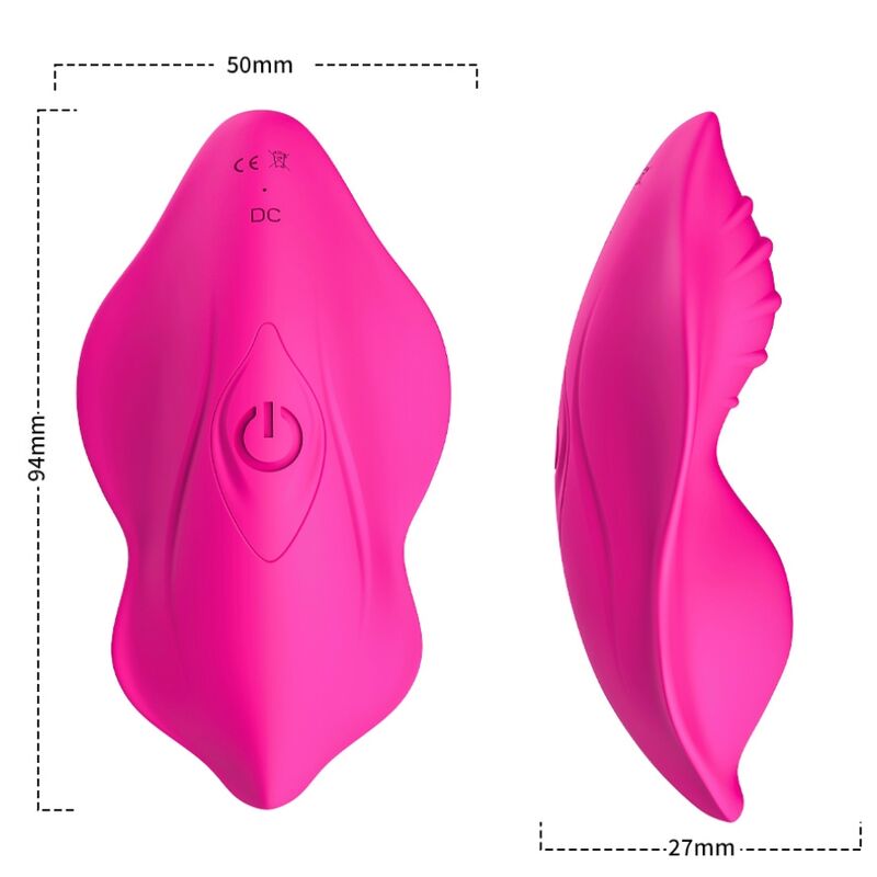 Armony - Whisper Tragbares Höschen Vibrator mit Fernbedienung Fuchsia