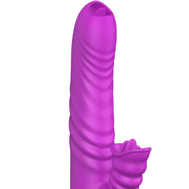 Armony - Angelia Multifunktionsvibrator Doppelzunge Violetter Wrmeeffekt