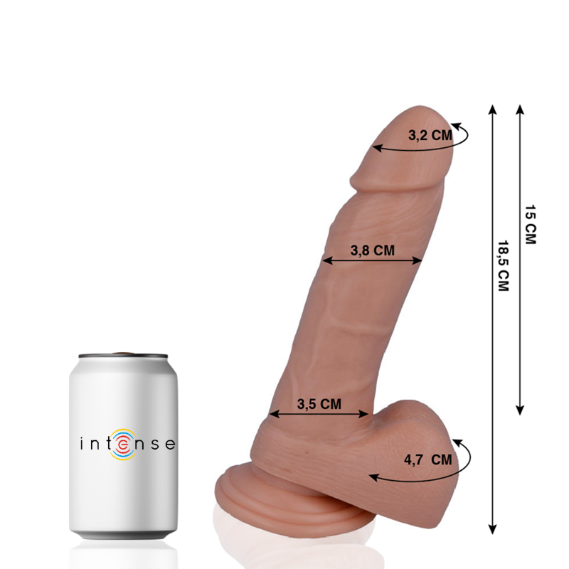 Mr Intense - 14 Realistischer Penis 18.5 cm-x-3.8 cm