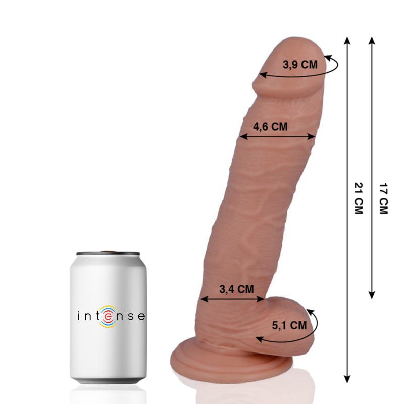 Mr Intense - 24 Realistic Penis 21 cm-x-4.6 cm