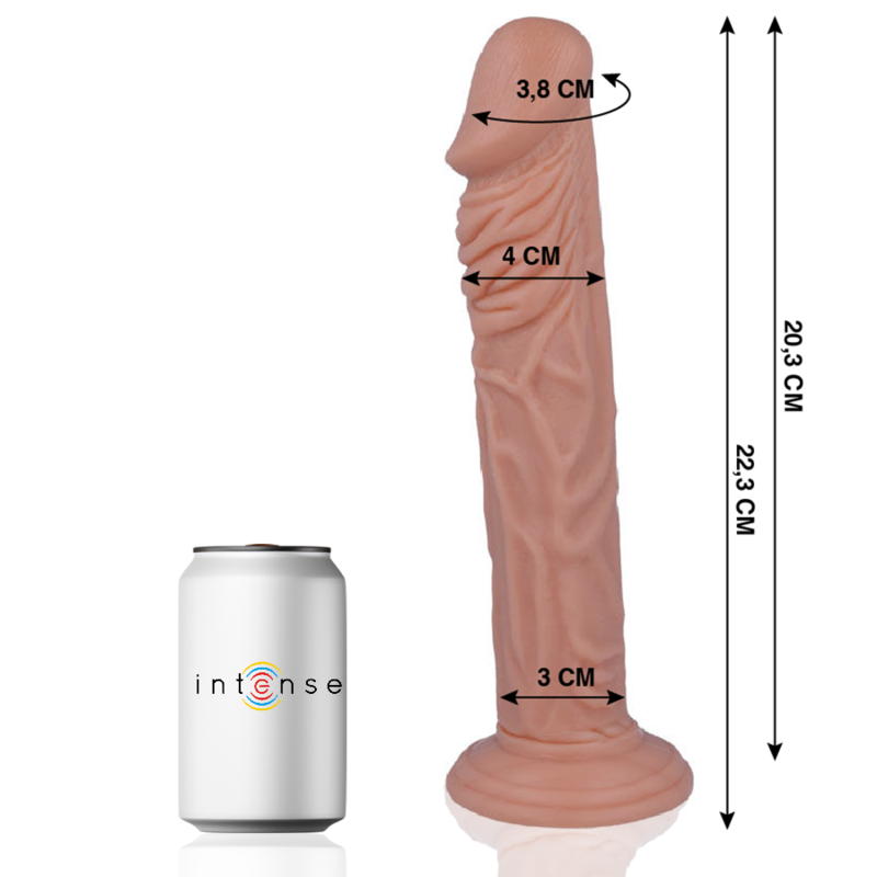 Mr Intense - 27 Realistischer Penis 22.3 cm-x-4 cm