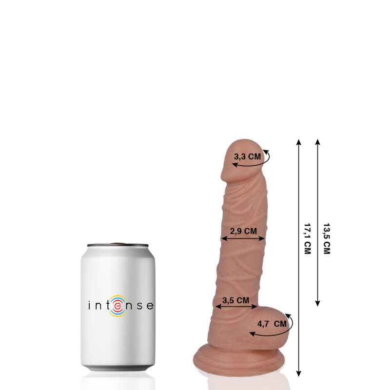 Mr Intense - 7 Realistischer Penis 17.1 cm-x-2.9 cm