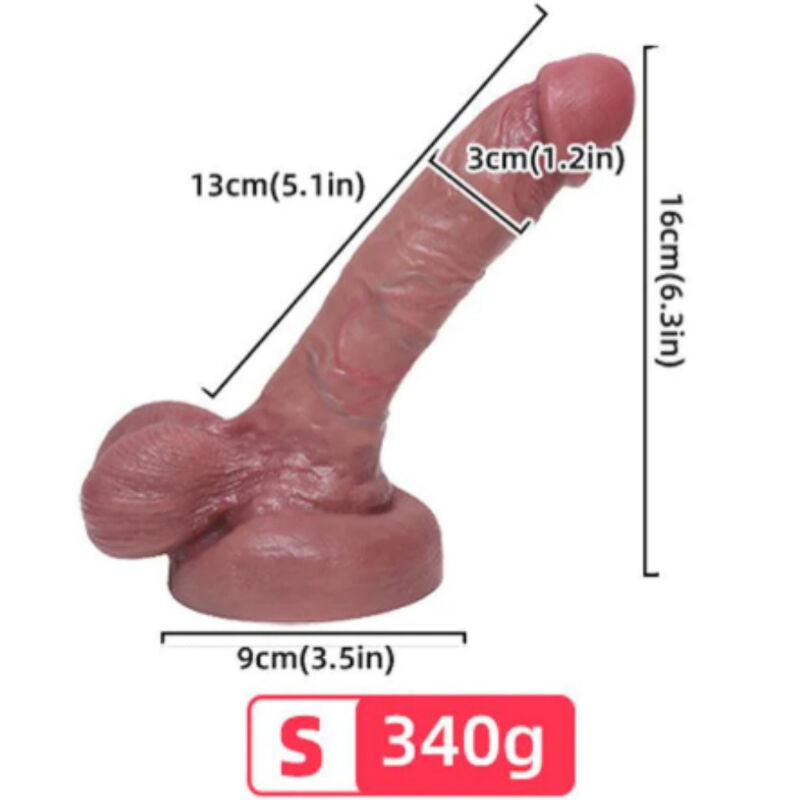 Armony - Realistischer Flüssigsilikondildo 13 cm