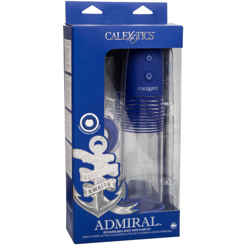 Calexotics - Admiral Erektionspumpen-Kit Wiederaufladbar