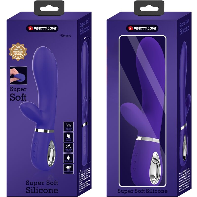 Pretty Love - Thomas Multifunktions-g-Spot-Vibrator Lila