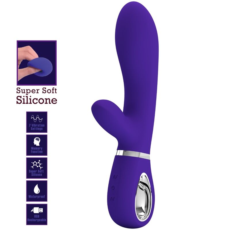 Pretty Love - Thomas Multifunktions-g-Spot-Vibrator Lila