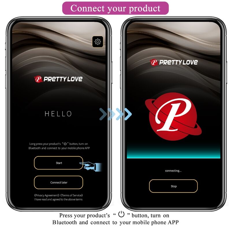 Pretty Love - Jayleen Vibrator mit App-Fernbedienung Lila