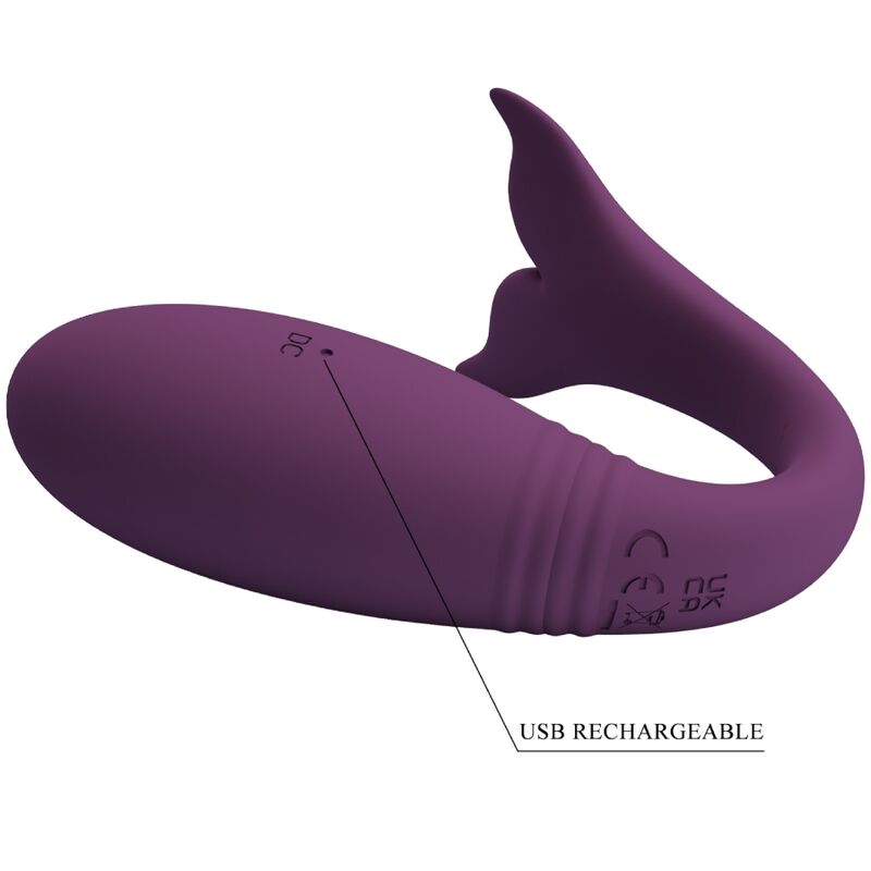 Pretty Love - Jayleen Vibrator mit App-Fernbedienung Lila
