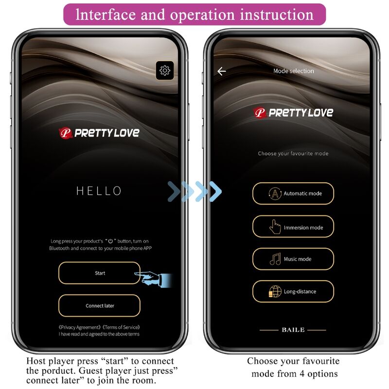 Pretty Love - Elvira Kegel Balls App Fernbedienung Lila