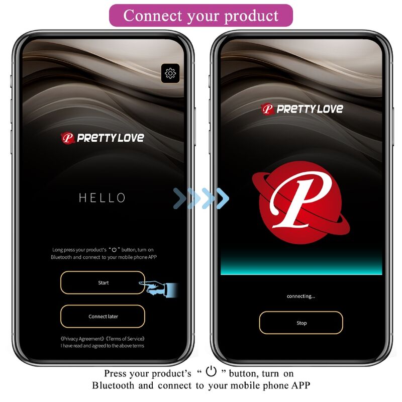 Pretty Love - Elvira Kegel Balls App Fernbedienung Lila