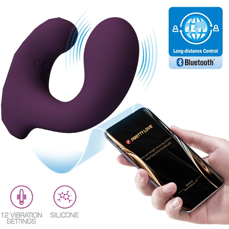 Pretty Love - Billy Vibrationsfernbedienung Lila Kostenlose App