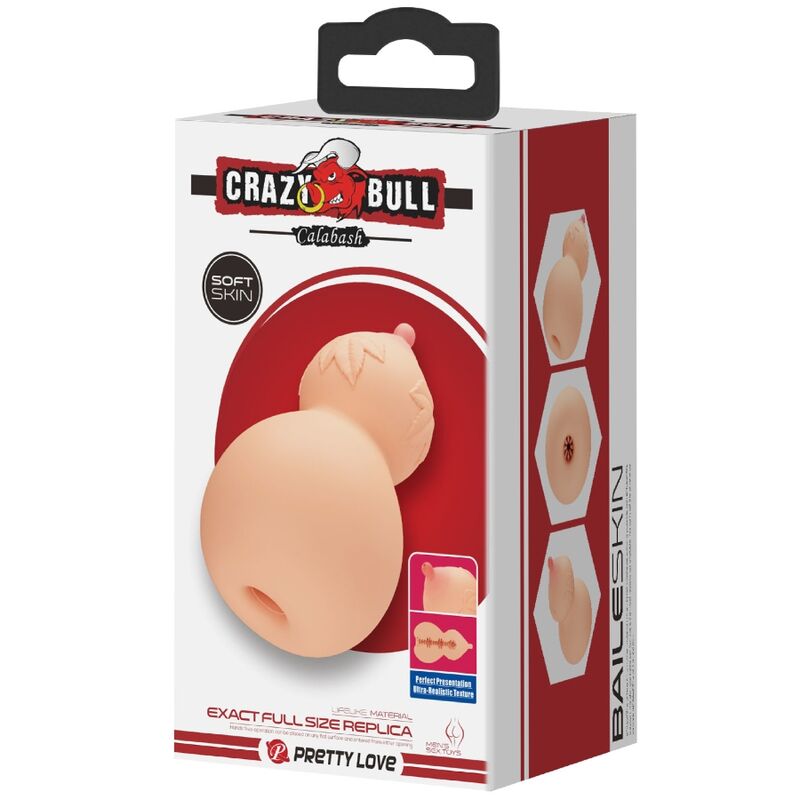 Crazy Bull - Mastubador in Kalebash-Brustform
