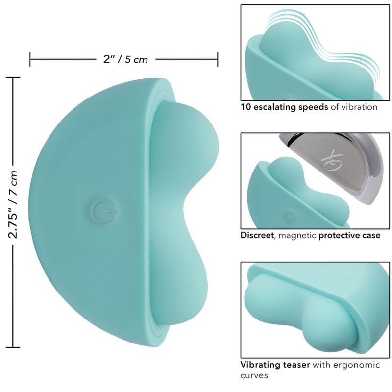 Calexotics - Ovation Applause Stimulator Aqua Green