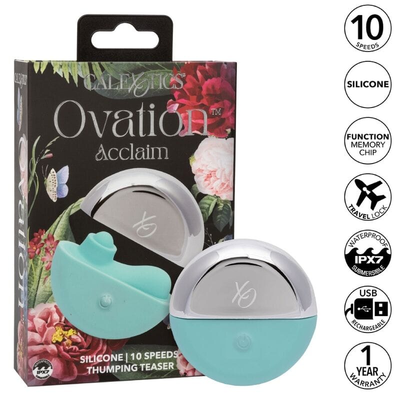Calexotics - Ovation Acclaim Stimulator Aqua Green
