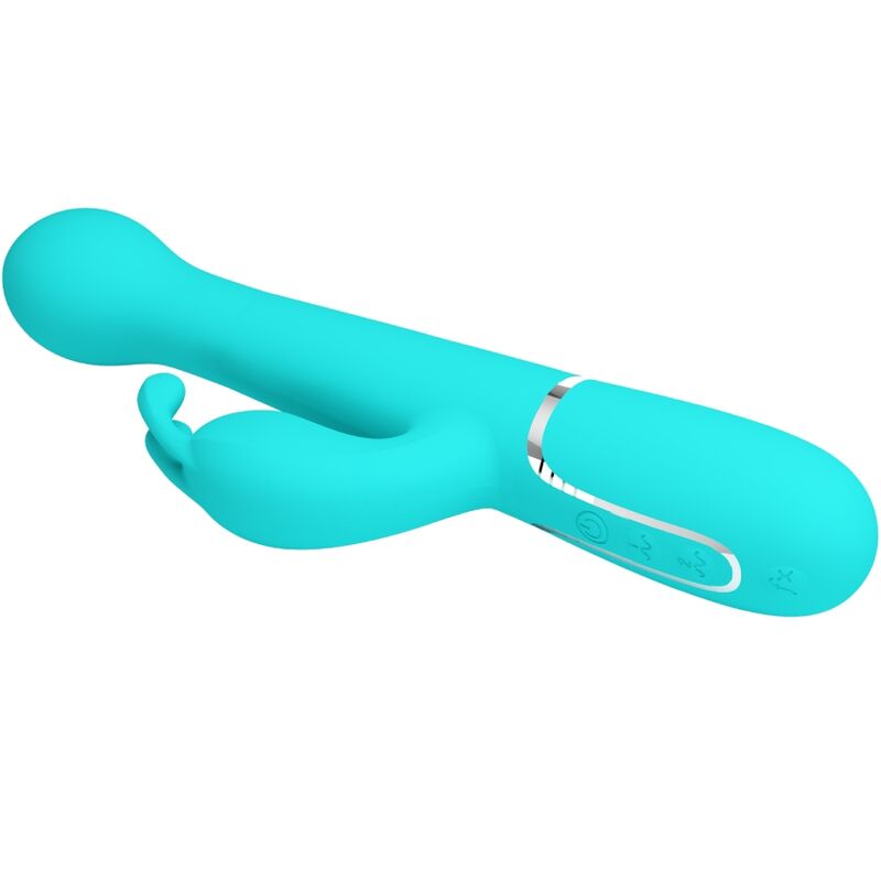 Pretty Love - Dejon Rabbit Vibrator 3 in 1 Multifunktions-Aquagrün