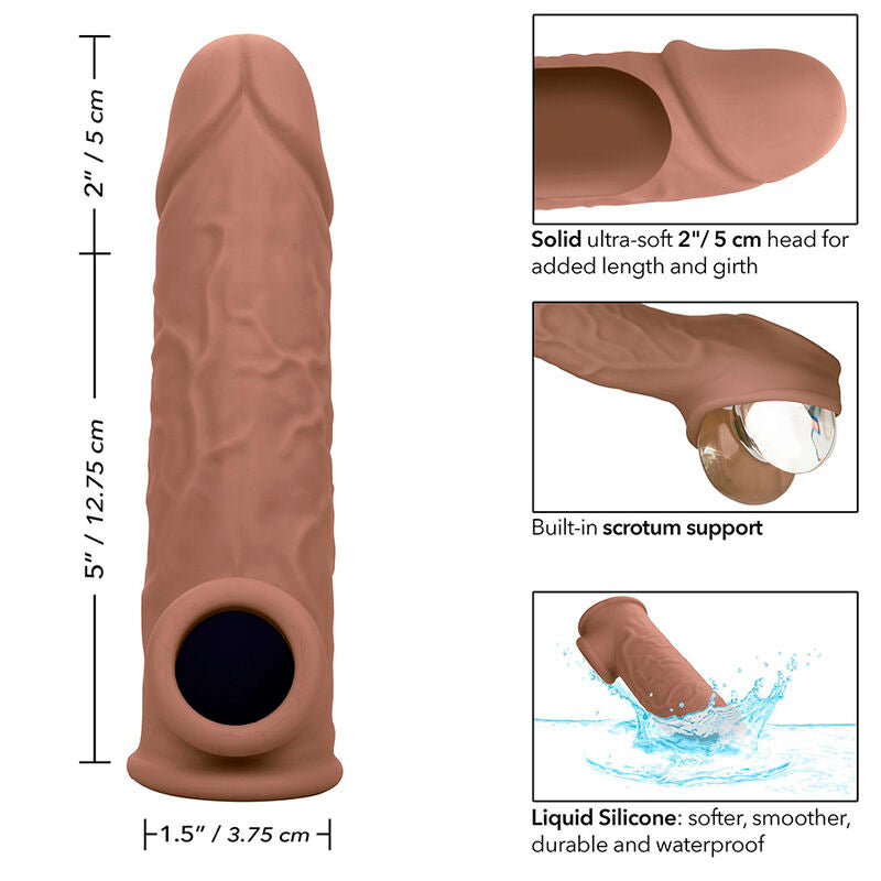 Calexotics - Performance Maxx Lebensnahe Extension 7 Braune Haut