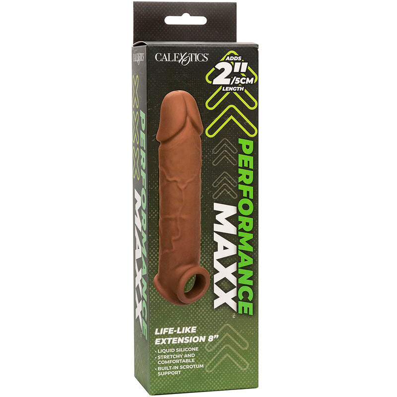 Calexotics - Performance Maxx Lebensnahe Extension 8 Braune Haut