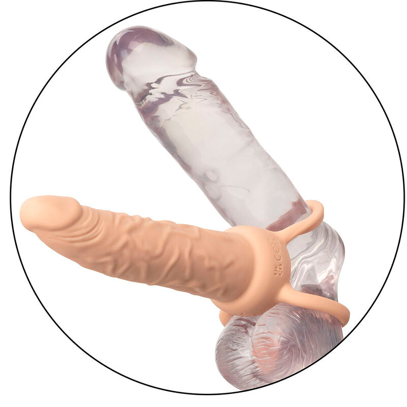 Calexotics - Performance Maxx Wiederaufladbarer Dual Penetrator, Helle Haut