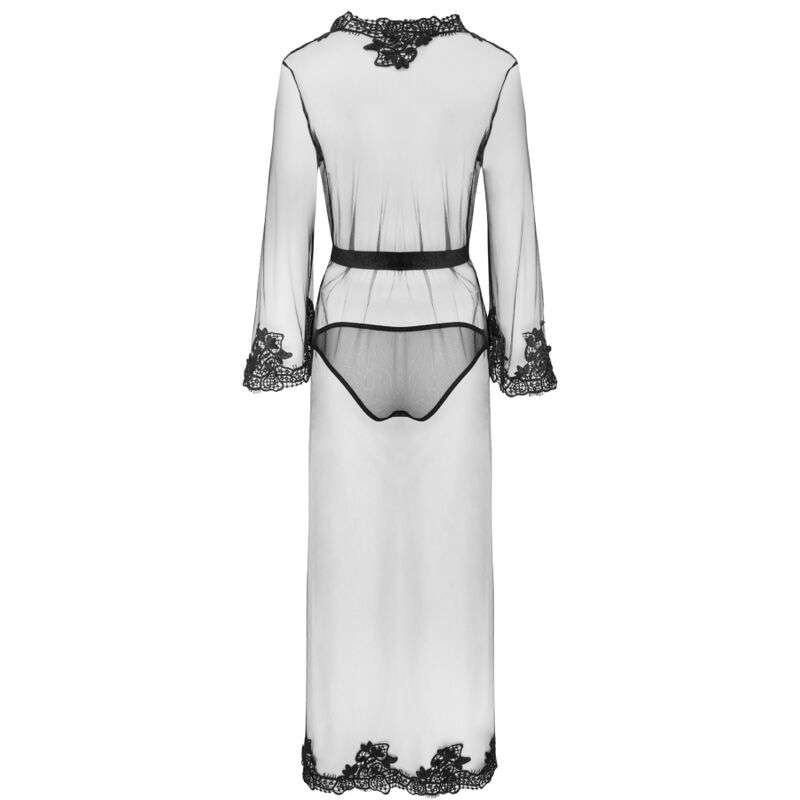 Livco Corsetti Fashion - Nokina Lc Xg055 Kleid + Hösche Schwarz Eine Grösse