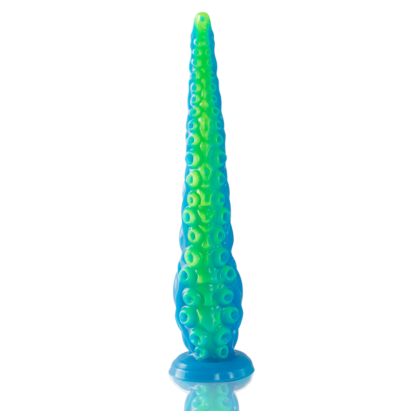 Epic - Scylla Fluoreszierender Dünner Tentakel-Dildo, Grosse Grösse