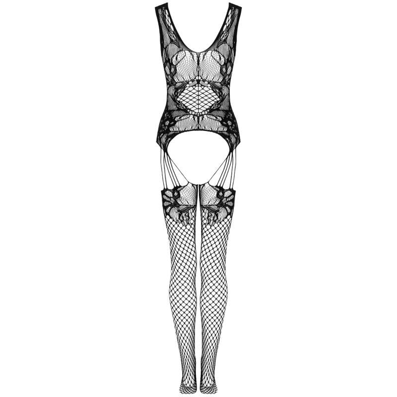 Livco Corsetti Fashion - Julove Bodystocking Schwarz Eine Grösse