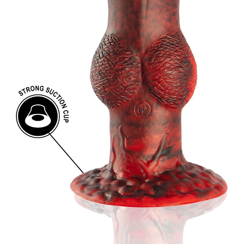 Epic - Prometheus Dildo Titan in Flames Wiederaufladbare Fernbedienung