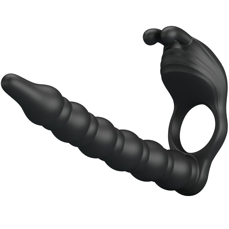 Pretty Love - Blackney Penisringe mit Vibrator-Plug