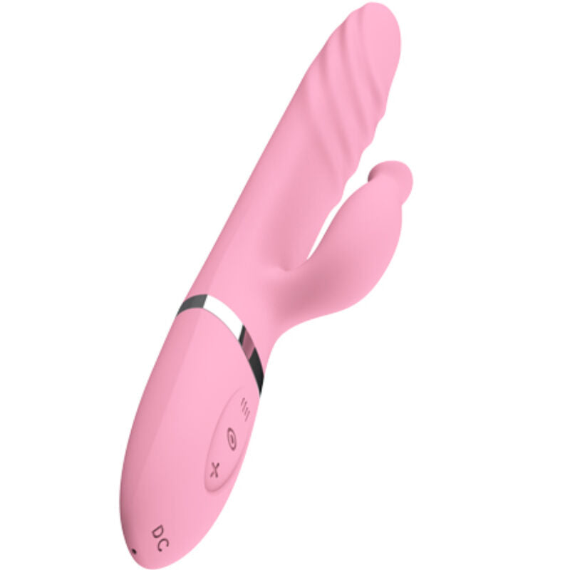 Armony - Vibrator & Stoßung mit Rosa Wrmeeffekt-Zunge