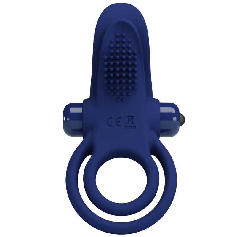 Pretty Love - Bronson Doppelring mit Vibration Blau