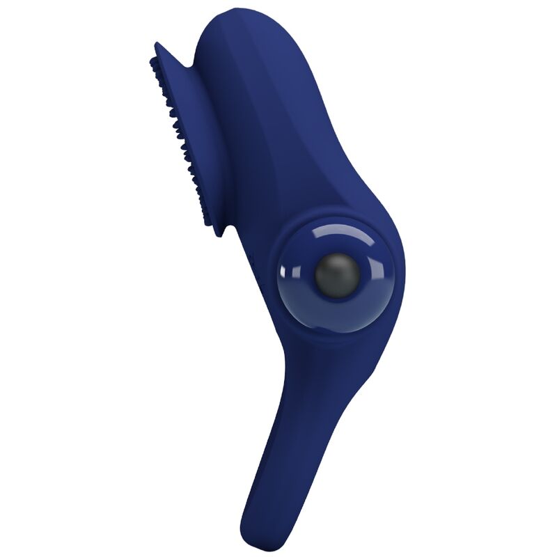 Pretty Love - Palle Ring mit Vibration Blau