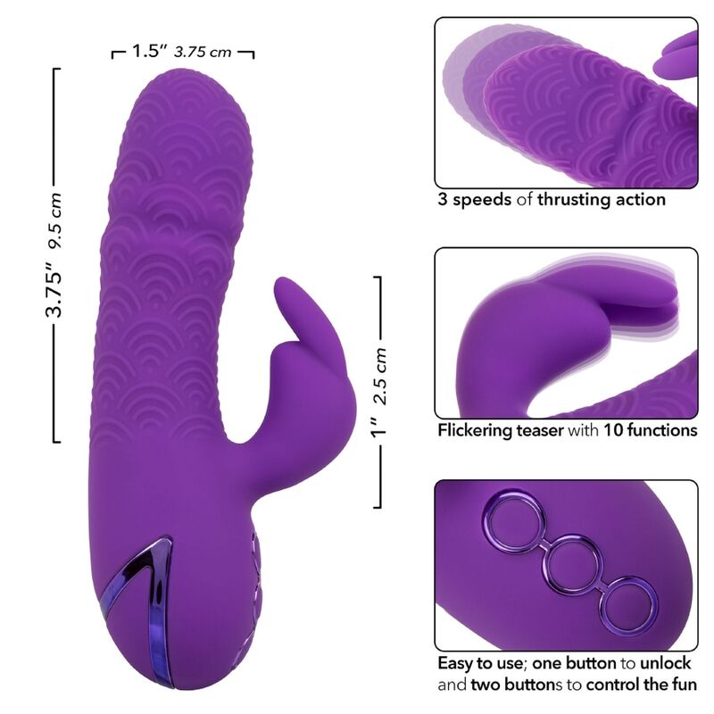 Calexotics - Manhattan Beach Marvel Vibrator Rabbit Lila von California Dreaming